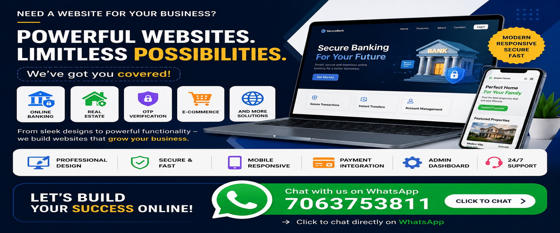 Need a website we got you covered